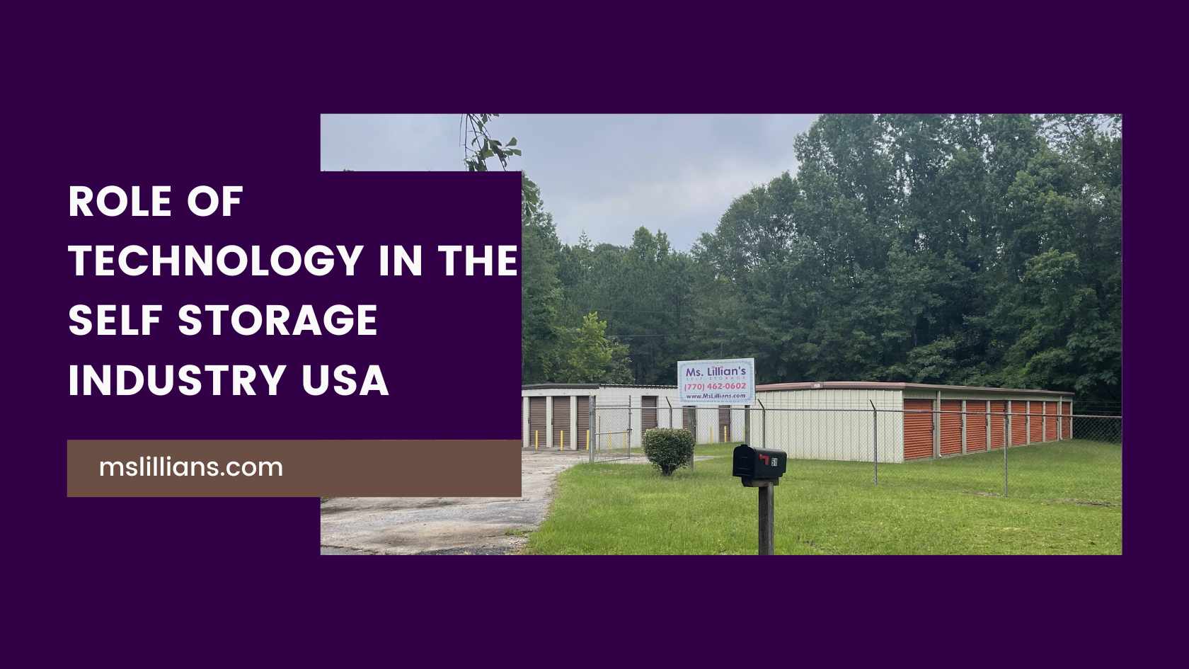 Role of Technology in the Self Storage Industry USA