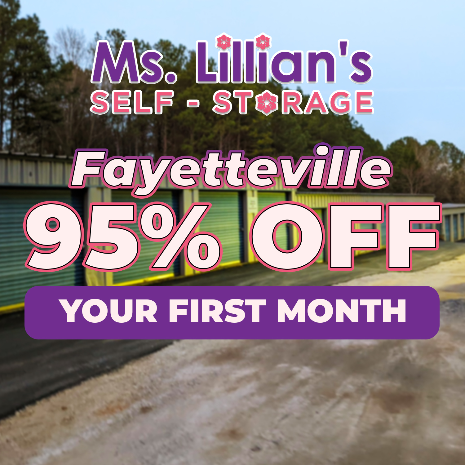 95% OFF - Winter Sale on Self Storage Fayetteville, GA