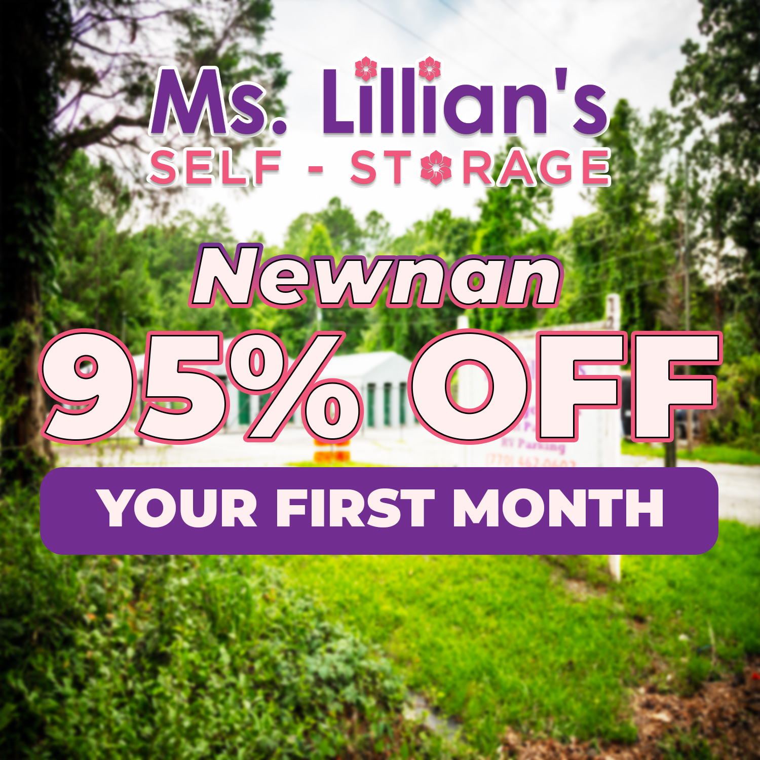 95% OFF - Winter Sale on Self Storage Newnan, GA