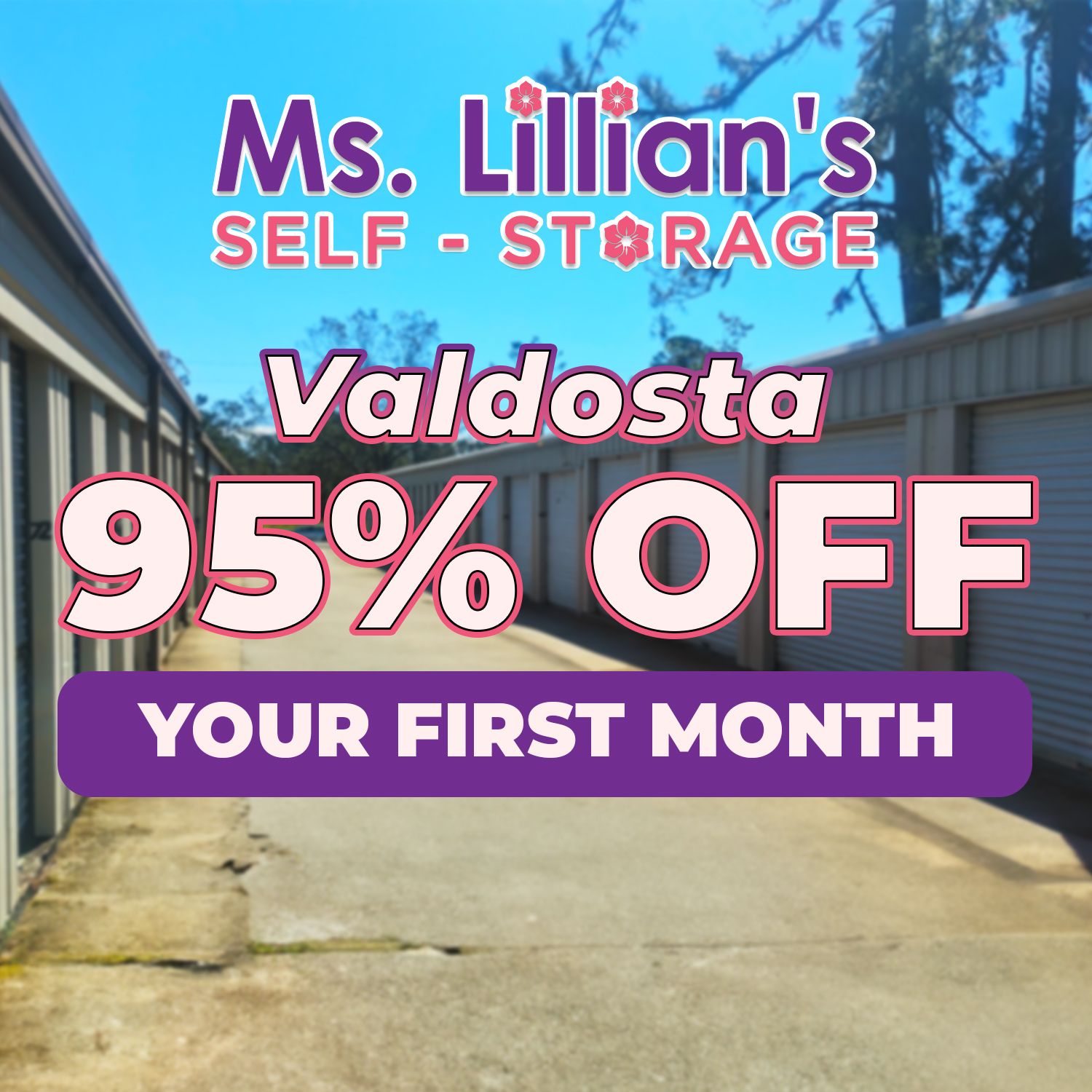 95% OFF - Winter Sale on Self Storage Valdosta, GA